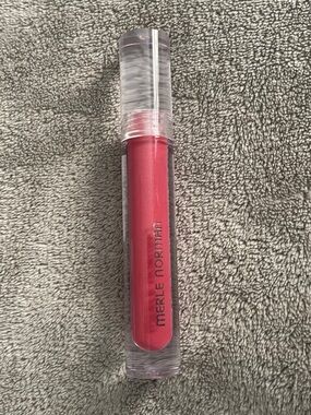 Merle Norman Plush Lip Gloss Special Shade Smoothie Full Size Hyaluronic Acid